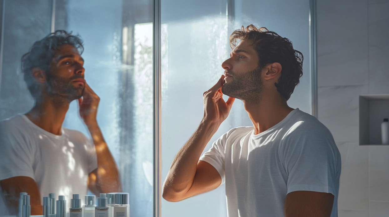 実年齢より老けて見える男性が、自信に満ちた若々しい印象を手に入れられるようになることを目指しています。